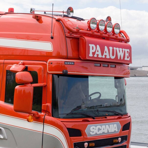 Scania Streamline Topline zonneklep type 2D met lijn