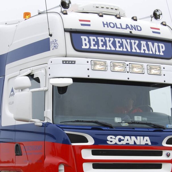 Scania spiegel met LED richtingaanwijzer