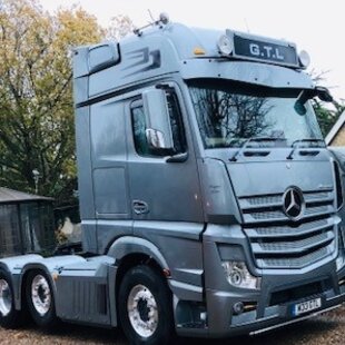 Zonneklep Mercedes-Benz Actros MP4