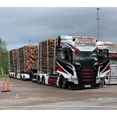 Scania Next Generation zonneklep Flat Bottom type 3D