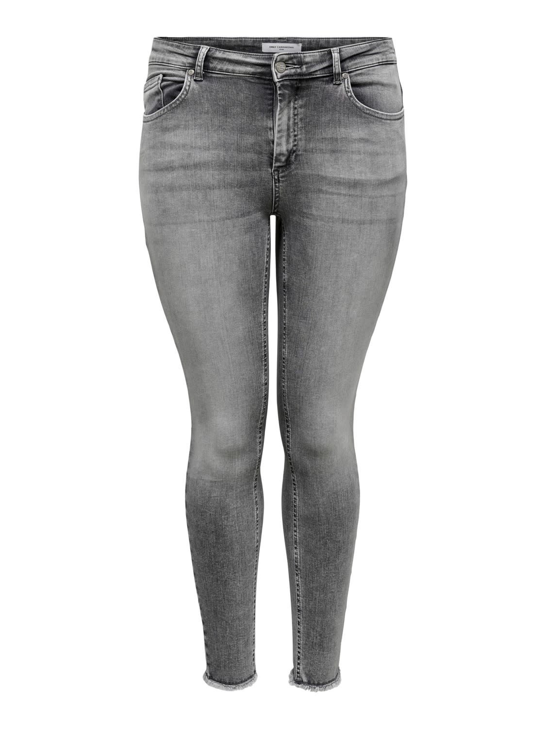 Curvy willy reg ankle skinny fit jeans | ONLY