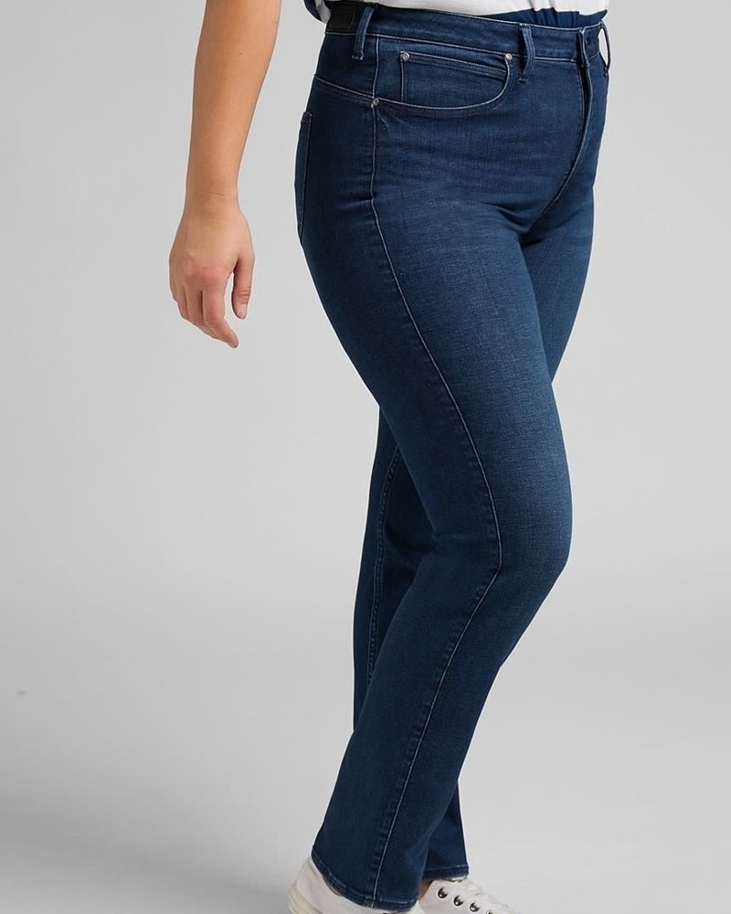 Lee jeans classic straight plus dark sylvie