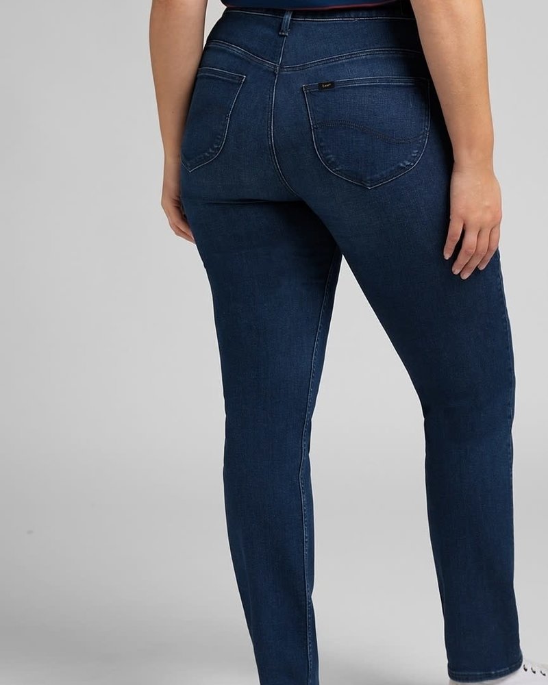 Lee jeans classic straight plus dark sylvie