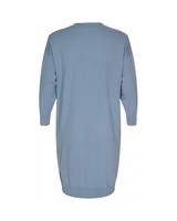 No.1 by Ox v-neck knitted dress dusty blue