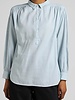 Lee jeans pintucked relaxed blouse shy blue