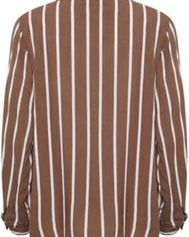 Kaffe / Kaffe Curve blouse Sida toffee brown