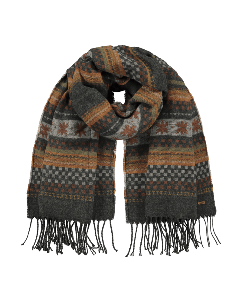 Barts Floora scarf dark heather Barts