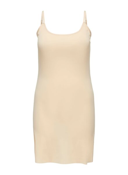 Only Carmakoma slip dress / onderjurk Linea nude