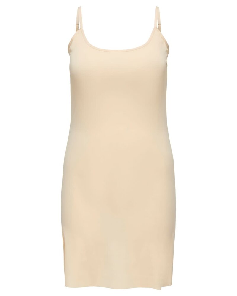 Only Carmakoma slip dress / onderjurk Linea nude