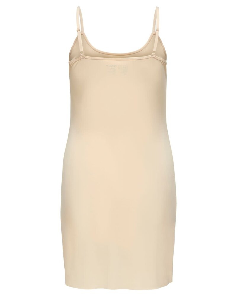 Only Carmakoma slip dress / onderjurk Linea nude