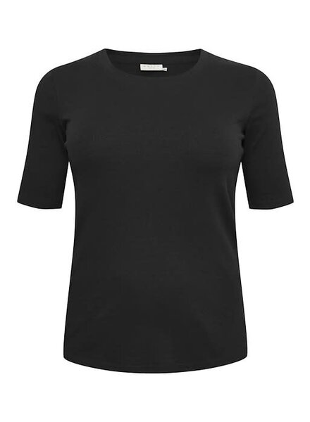 Kaffe / Kaffe Curve tshirt Arina black