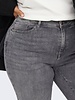 Only Carmakoma push up power skinny jeans grey