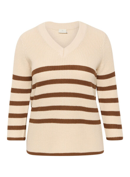 Kaffe / Kaffe Curve Knit pullover Iri sand