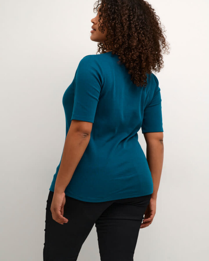 Kaffe / Kaffe Curve Tshirt Carina legion blue