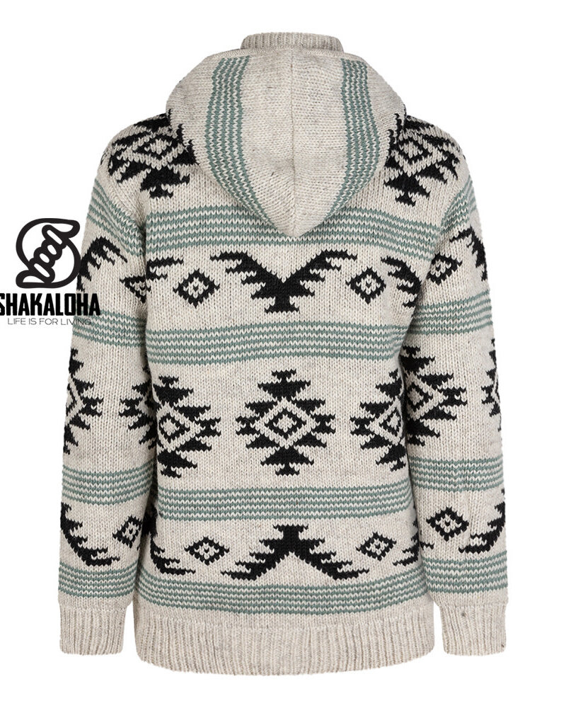 Shakaloha knitwear gebreid wollen vest Gongbo beige