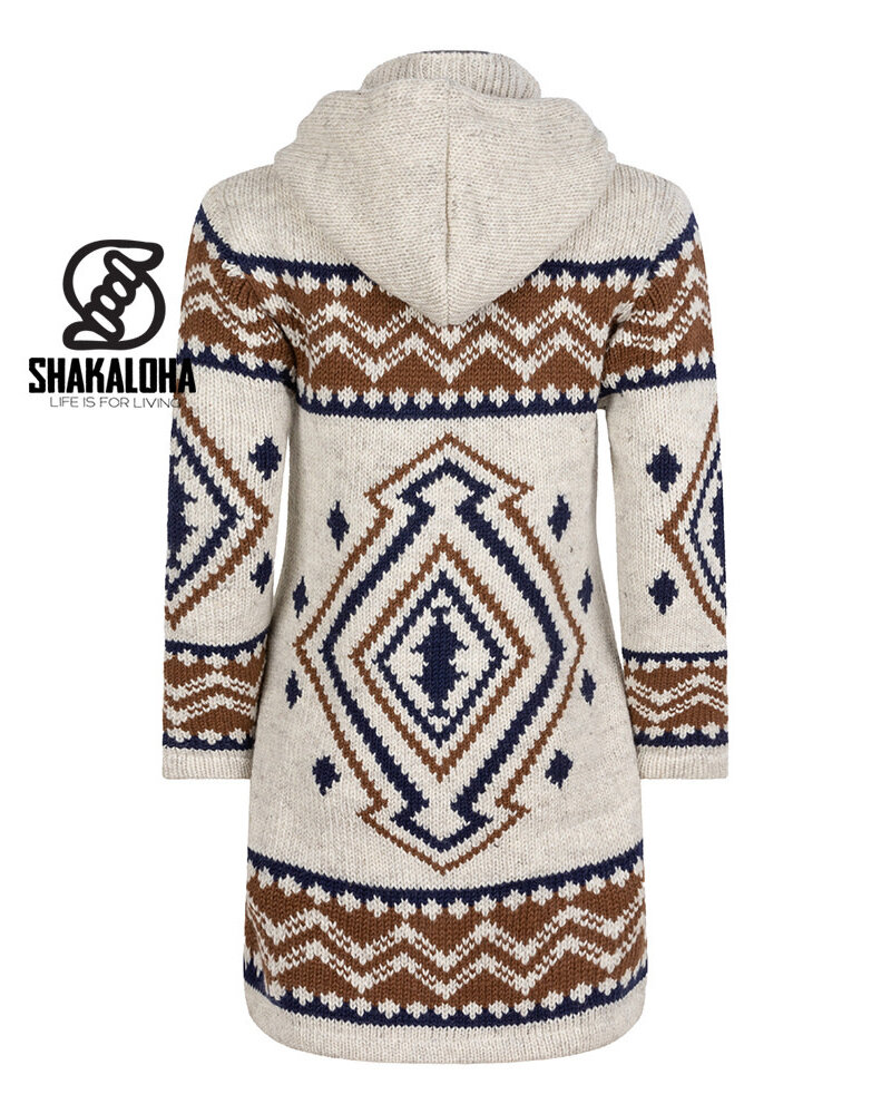 Shakaloha knitwear gebreid wollen vest Frency