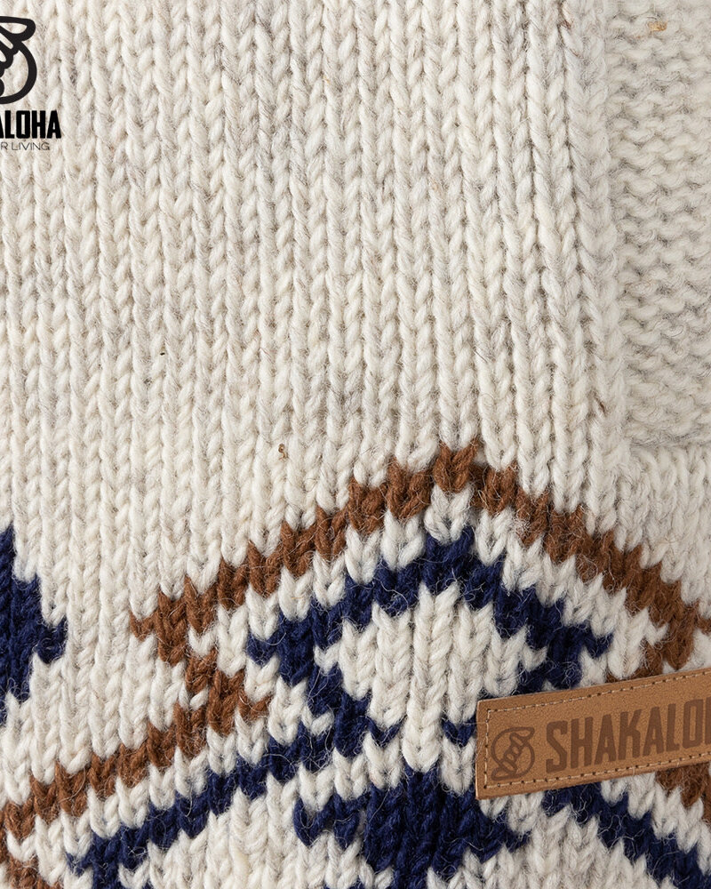 Shakaloha knitwear gebreid wollen vest Frency