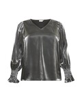 Kaffe / Kaffe Curve silver blouse Milla