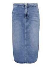 Only Carmakoma denim skirt Ann medium blue