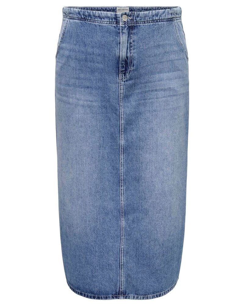 Only Carmakoma denim skirt Ann medium blue