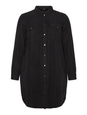 Vero Moda Curve short dress/long blouse Silla black