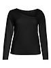 Vero Moda Curve A-symmetrisch shirt black