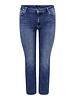 Only Carmakoma slimfit jeans EVA medium blue