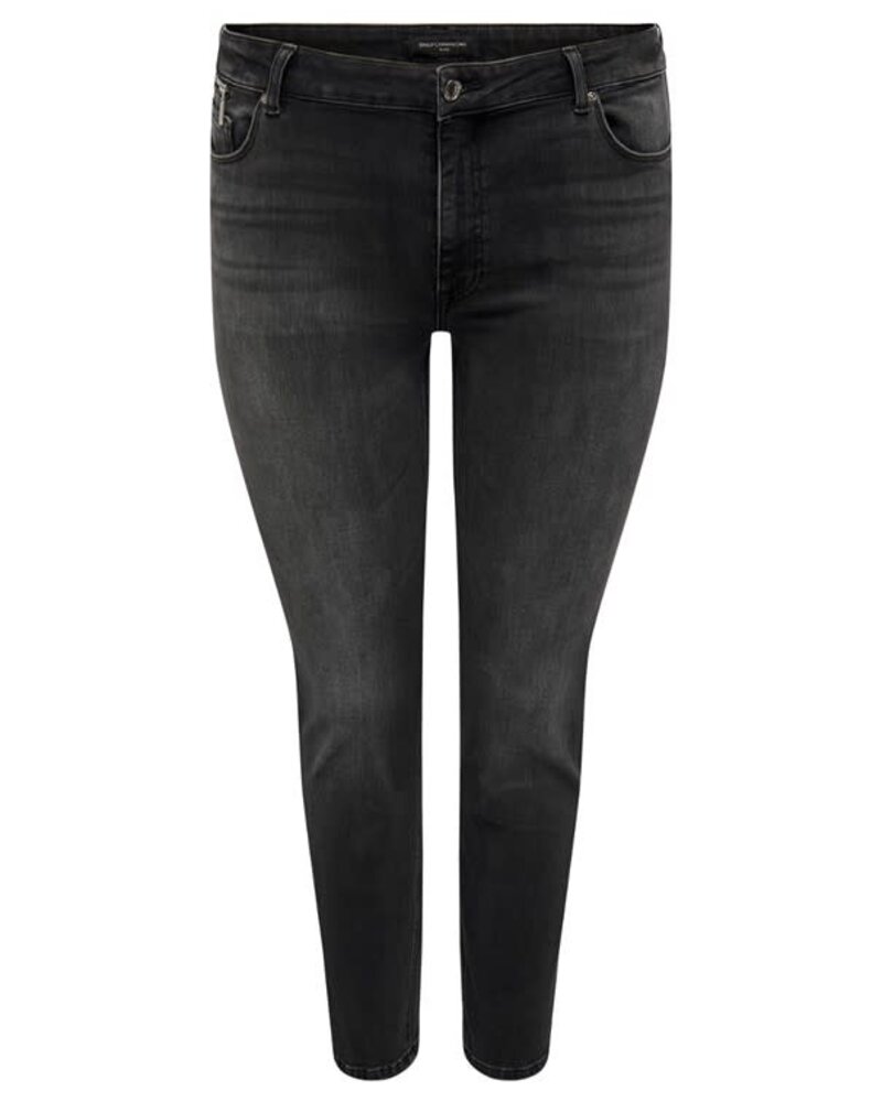 Only Carmakoma Slimfit jeans EVA black