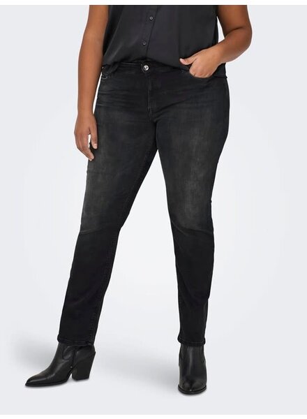 Only Carmakoma Slimfit jeans EVA black