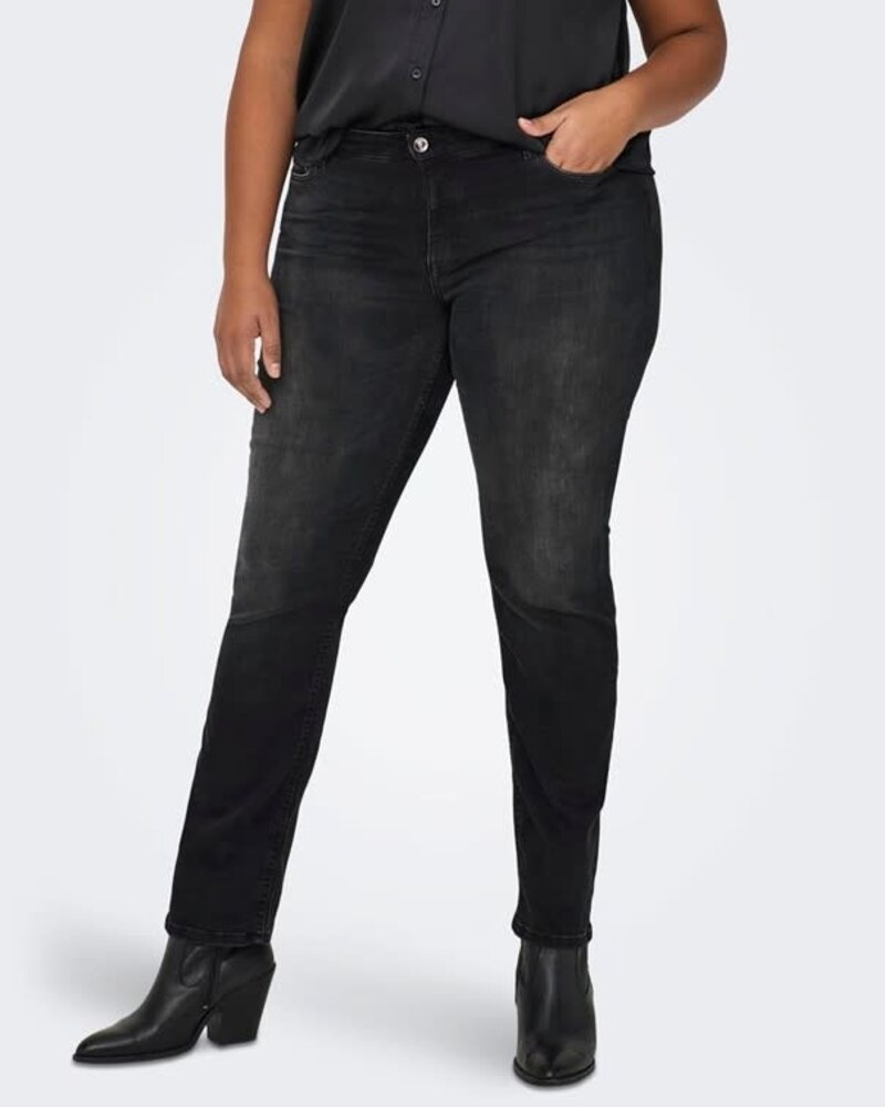 Only Carmakoma Slimfit jeans EVA black