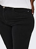 Only Carmakoma power push up jeans black