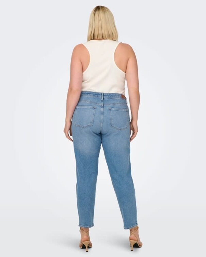 Only Carmakoma straight fit/mom jeans Mily