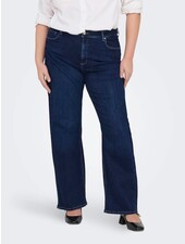 Only Carmakoma willy wide leg jeans blue