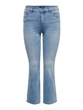 Only Carmakoma flared jeans Sally light blue