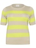 Kaffe / Kaffe Curve knit Maji stripe lime