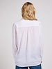 Lee jeans shirred blouse bright white LEE