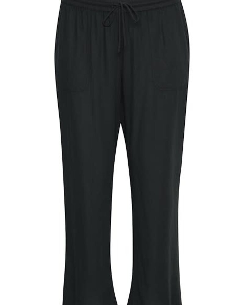 Kaffe / Kaffe Curve wide pants mille black