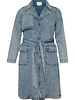 Kaffe / Kaffe Curve trenchcoat denim sina