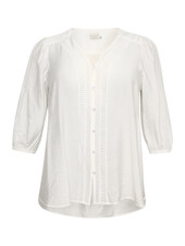 Kaffe / Kaffe Curve blouse Ronja chalk