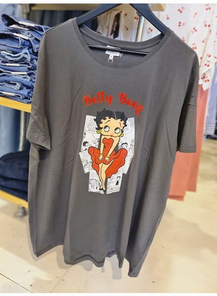 Only Carmakoma boxy tee Betty Boop