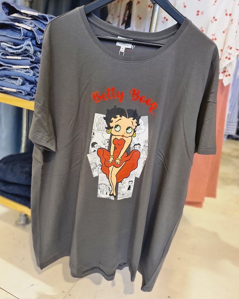 Only Carmakoma boxy tee Betty Boop