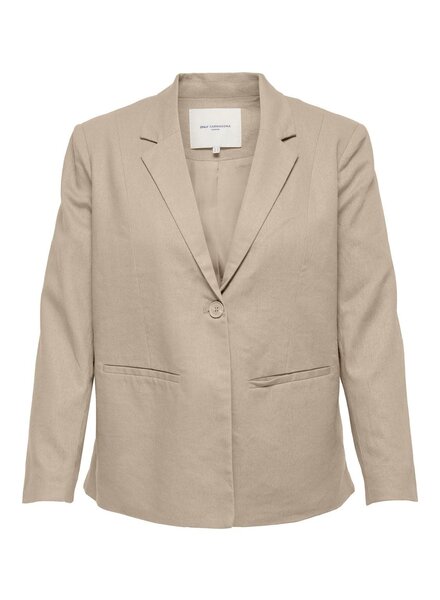 Only Carmakoma linnenmix blazer Caro