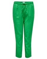 Only Carmakoma linnenmix pants Caro green bee