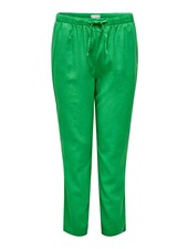 Only Carmakoma linnenmix pants Caro green bee