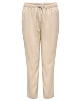 Only Carmakoma linnenmix pants Caro oxford tan