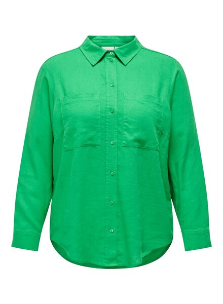 Only Carmakoma blouse Caro green