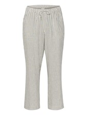 Kaffe / Kaffe Curve pants mille stripe black/chalk