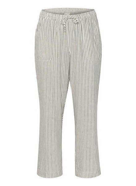 Kaffe / Kaffe Curve pants mille stripe black/chalk