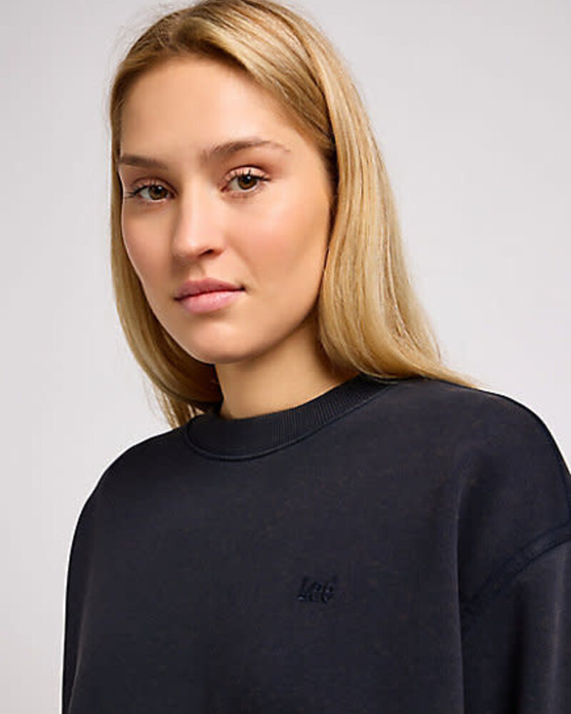 Lee jeans crew sweat unionall black LEE