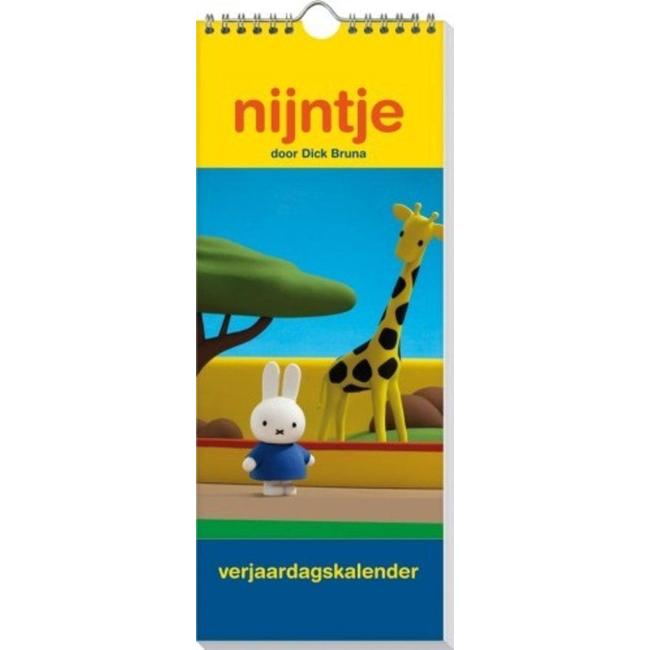 Miffy Geburtstagskalender Gelb